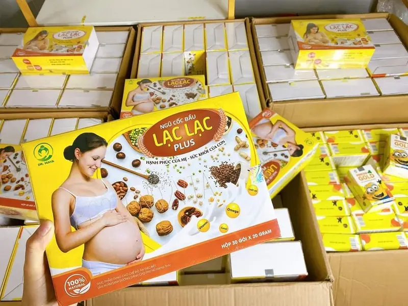 NGŨ CỐC BẦU LẠC LẠC HỘP 30 GÓI CÓ QUÀ TẶNG 0