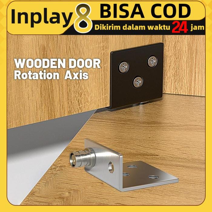 Jual 1Set Engsel Pintu Atas Bawah Tidak ada suara Tak terlihat Engsel ...