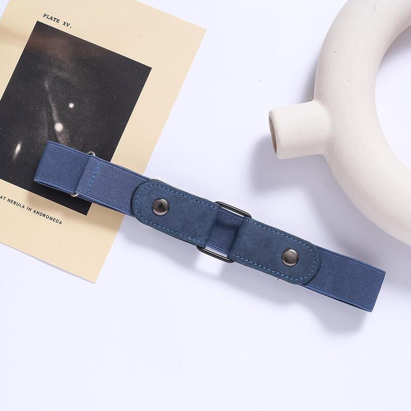 Product Introduction of Lazy invisible seamless and versatile elastic jeans women's non perforated waist belt 6