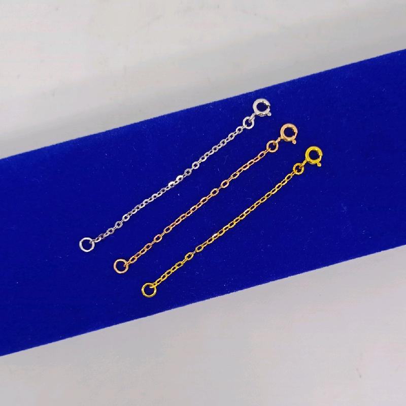 rantai extension - rantai penyambung kalung & gelang - perhiasan fashion 5