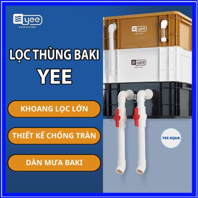  Lọc Thùng Baki YEE Combo Bộ Lọc Baki Cho Bể Cá Cảnh Hồ Cá Cảnh Nguyên Lọc Và Kèm Vật Liệu Lọc 