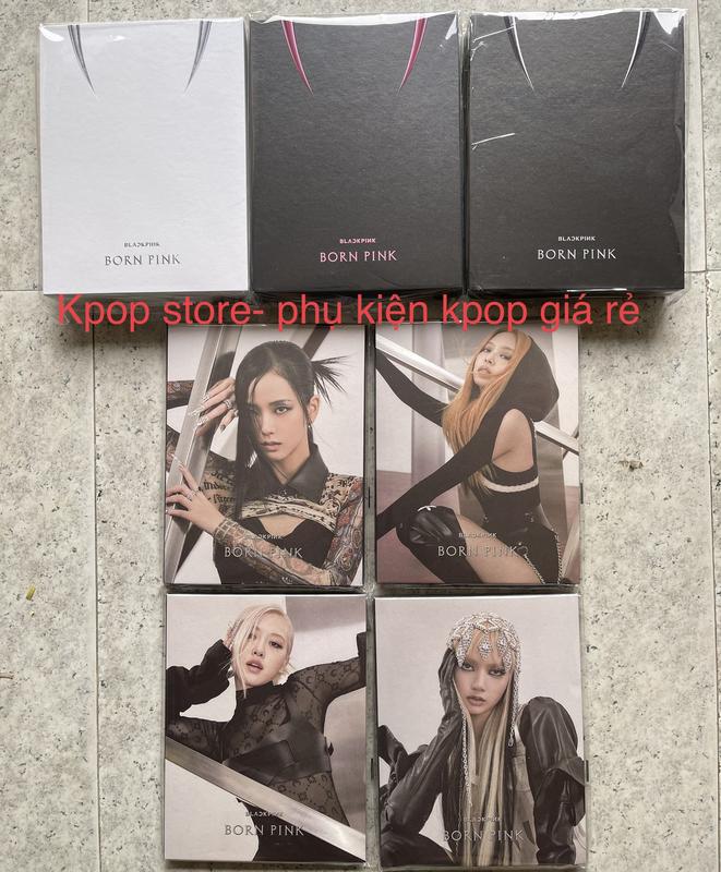 Album ảnh Blackpink Bornpink mới nguyên seal