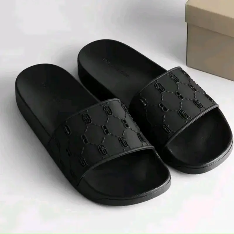 Dép quai ngang slipper The Bad God Tartaros đen fullbox X03 Black 2024 2