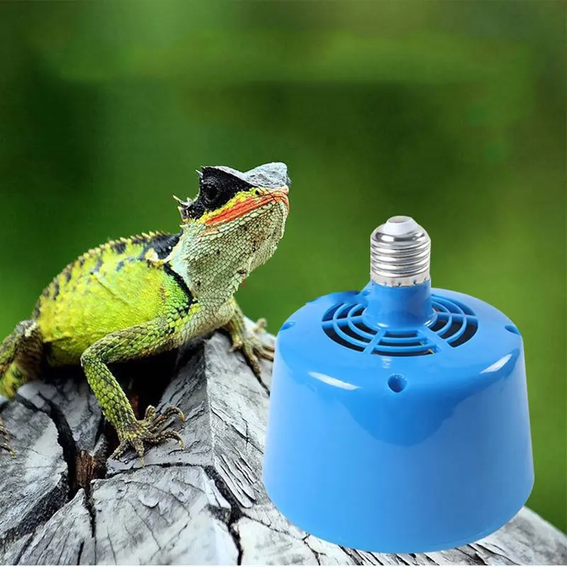 Adjustable 100-300w Lampu Pemanas Penghangat untuk Hewan Peliharaan Ayam Reptile Kura Torto Kadal 7