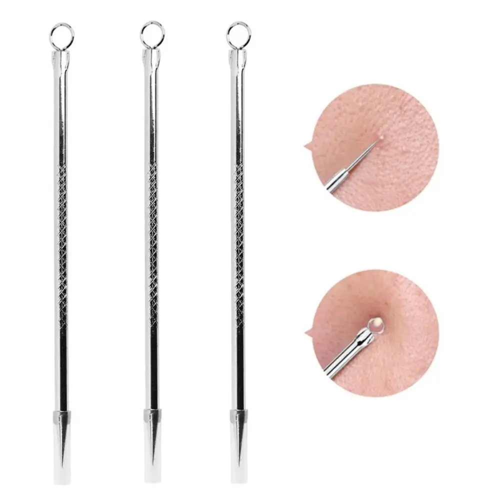 Dụng Cụ Lấy Mụn Đầu Đen, 10 Cái, Làm Bằng Thép Không Gỉ, Để Loại Bỏ Mụn Trứng Cá, Mụn Trứng Cá, Vết Thâm Và Lỗ Chân Lông, Chăm Sóc Da Mặt, Làm Sạch Lỗ Chân Lông