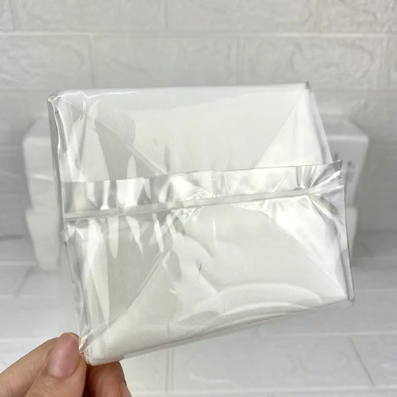 KHĂN GIẤY SPA lau mặt trong thẩm mỹ khoảng 250 tờ/ cây loại 1 - Khăn lau mặt 500gr/ cây siêu tiết kiệm 4
