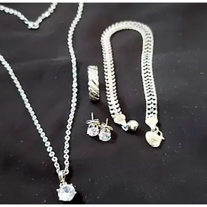 COD Set Perhiasan Silver Kelabang Kekinian Awet Cantik TERLARIS