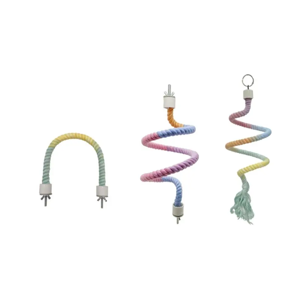 Bird Rope Parrot Climbing Rope for Small to Regular Size Birds Budgies