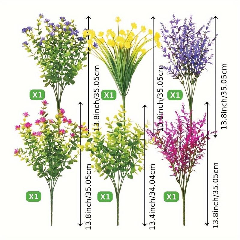 Artificial Fake Flower, Simulated Flower Bouquet for Outdoor Wedding Party Garden Yard, Room Decor, Home Decor, Flower Design, Indoor Plants, Garden Decorations, Decoration Items, Eternal Flowers 2