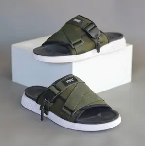 Sandal Slide Pria Casual Sandal Selop Pria Terbaru Asli Original Target Footwear - Sandal Pria Casual Gaya Santai Keren Trendy Kekinian