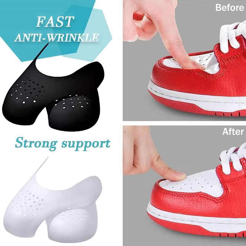 Product Introduction of 2 Pacs New Shoe Care Sneaker Anti Crease Toe Caps Protector Stretcher Expander Shaper Support Pad Shoes Accessories Footwear Comfort Insoles Bedroom Arch Walking 19