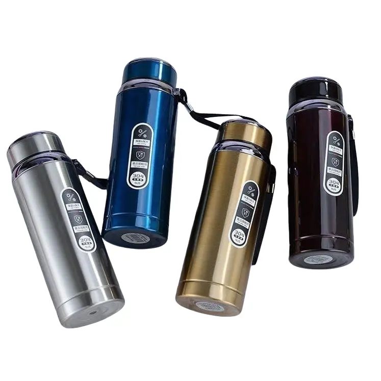 (Giao màu ngẫu nhiên) Bình giữ nhiệt nóng lạnh 800ml chất liệu Inox 304 cao cấp