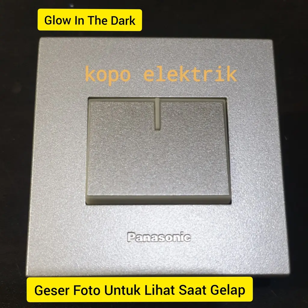 Panasonic Saklar Engkel Besar Style Silver Tanam Saklar Minimalis Modern