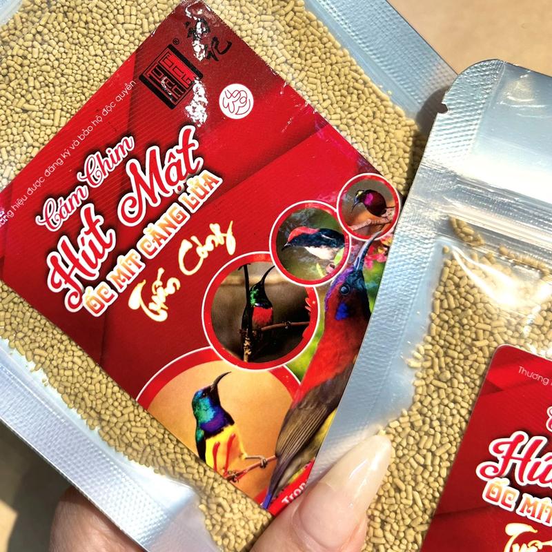 Cám Hút Mật Dành Cho Hút Mật - Ốc Mít, Kèm Bộ Cóng Thủy Tinh Combo 3 gói 4