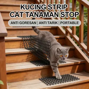 Penanggulang Tikar & Jaring Kucing & Anjing Kualitas Tinggi – Proteksi Tanaman, Pagar Balkon, dan Perlindungan Kebun dari Hewan Peliharaan & Serangga, Model [Model Name], Panjang [Panjang], Lebar [Lebar]