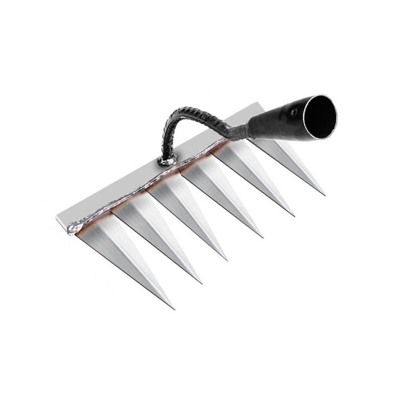 Product Introduction of Garden Weeding Rake Garden Hoe Weeding Handheld Garden Planting Hoe Rake Farm Garden Z7L3 25
