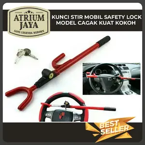 Kunci Stir Setir Mobil Model Cagak / Safety Lock Car