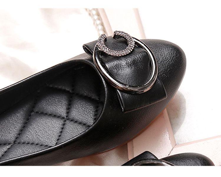 Product Introduction of Giày Nữ Tods, Baimuniao, Đế Mềm, Da Mềm, Thích Hợp Cho Mùa Lò Xo Và Mùa Thu, Giày Sữa, Giày Đế Bằng Thoải Mái Thường Ngày Mùa Hè, Hàng Mới Về 18