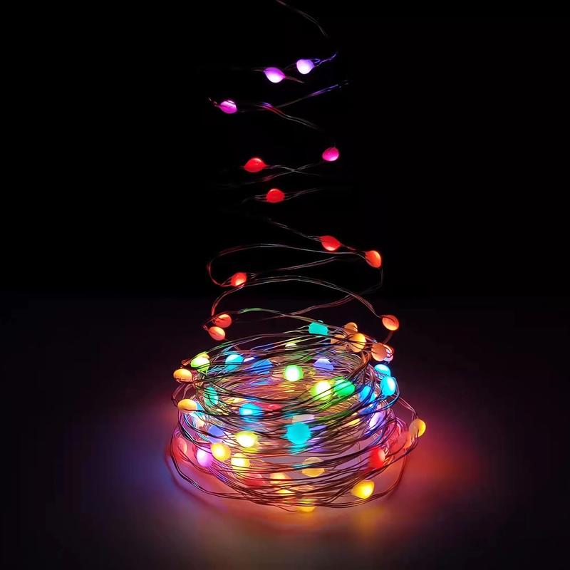 [B] Boston LED Fairy Light Dream Color Voice Control Running Jumping ...