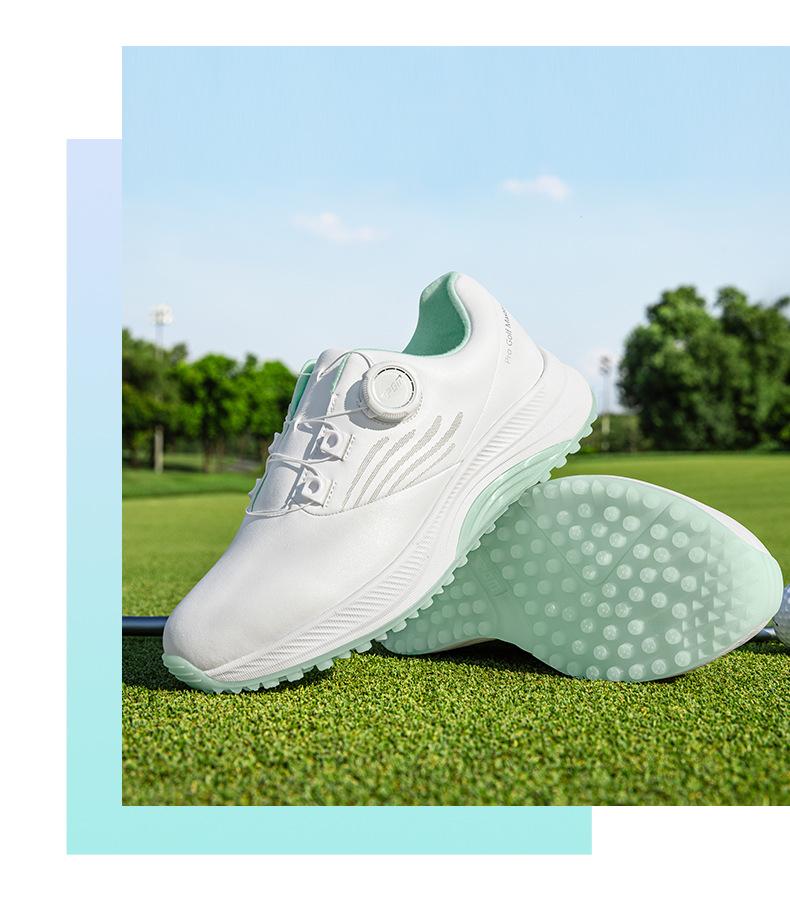 Product Introduction of [PGM] Golf Shoe Summer Women's Shoes Waterproof Knob Women's Sports Shoes Non-Slip Shock-Absorbing Lightweight Nail-Free Shoes Xz383 16