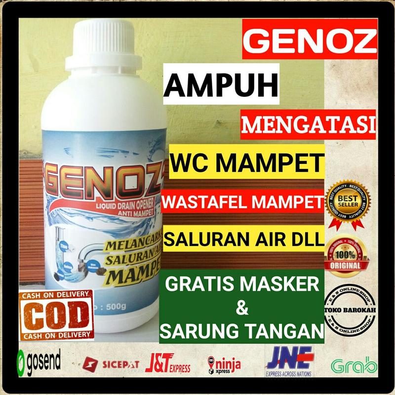 genoz anti sumbat ampuh mengatasi saluran air yang mampet wastafel ...