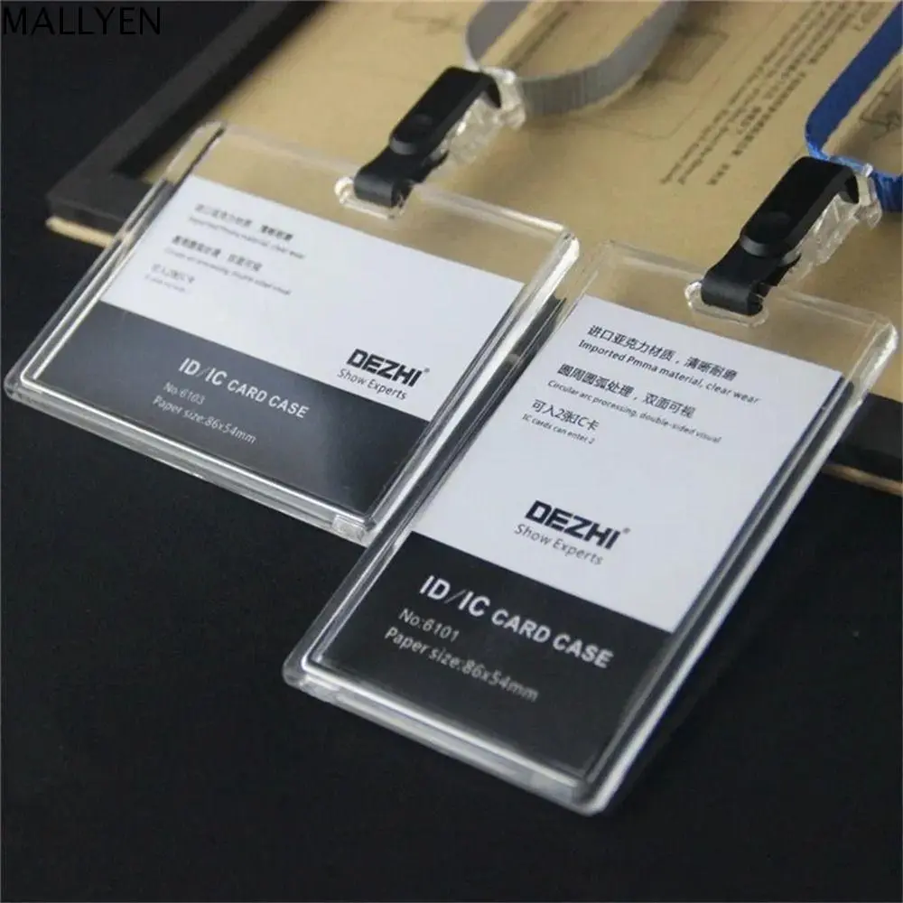 ที่ใส่นามบัตร, ตัวตนในการทำงาน, พร้อมเชือกเส้นเล็ก, สำหรับบัตรพนักงานและบัตร, ที่ใส่นามบัตรธุรกิจ, สายคล้องคอ, เหมาะสำหรับบัตรธนาคารและบัตรประจำตัวประชาชน, อุปกรณ์สำนักงาน