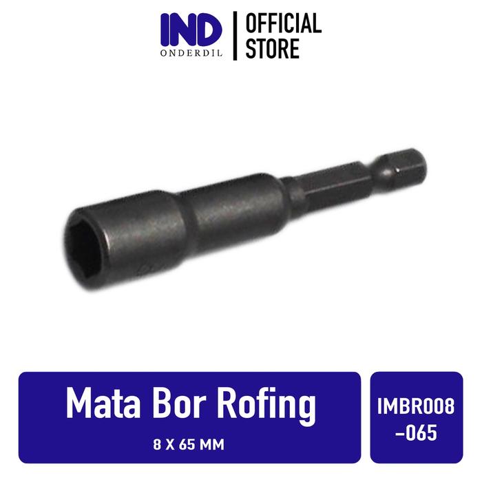 Gambar IND Onderdil Mata Bor Roofing-Rufing  Magnetic Nut Setter 8mm Magnet Adjuster 8 x 65-8x65 mm - Sesuai dengan gambar, Standar dari IND Onderdil Kota Bandung Tokopedia