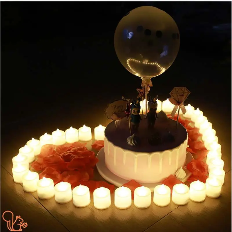 DBL HL0049 Lampu Lilin LED mini Lampu Cande Light Portable Lampu Hias Y1004