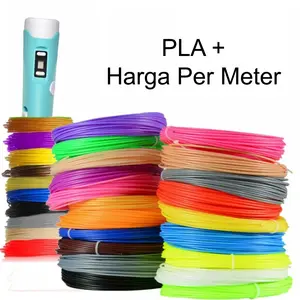Filament Refill PLA + 1,75mm untuk 3D Pen Printer 3D