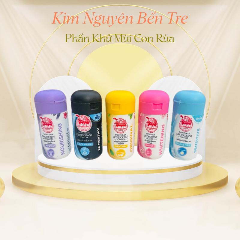 Phấn Khử Mùi Con Rùa Taoyeablok Deodorant Powder 22g Thái Lan