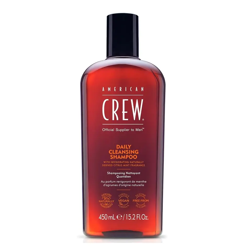 AMERICAN CREW Daily Cleansing Shampoo (450ml) Hair Shampoo from Lastey | SG Ready Stock