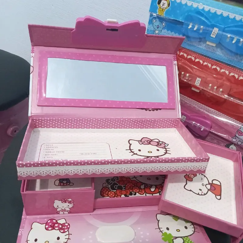 Kotak Pensil Susun 3D 0