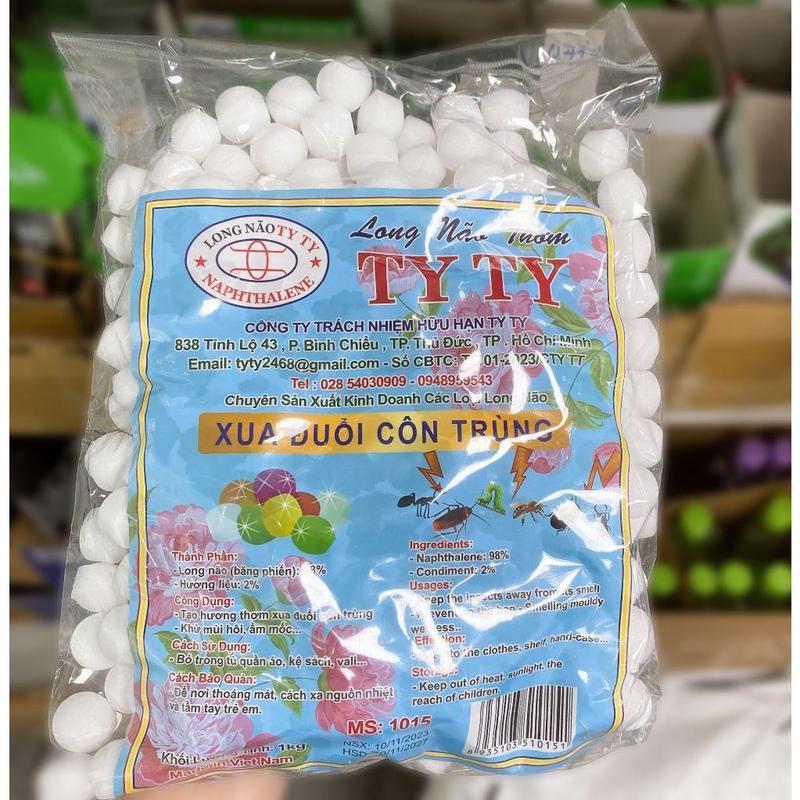 Long não đuổi chuột đuổi gián Tyty 1kg/ Long não - băng phiến long não DALONA 500g