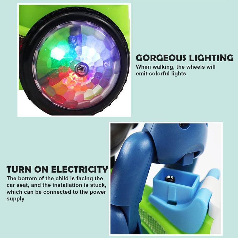 Electric Stunt Tricycle Toys Music Lights Universal Wheel 360 Rotating For Kids Boys And Girls Z0A5 4