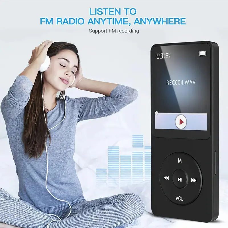 Lettore Mp3 Registratore Radio Fm Lettore Mp3 Registratore Radio Fm