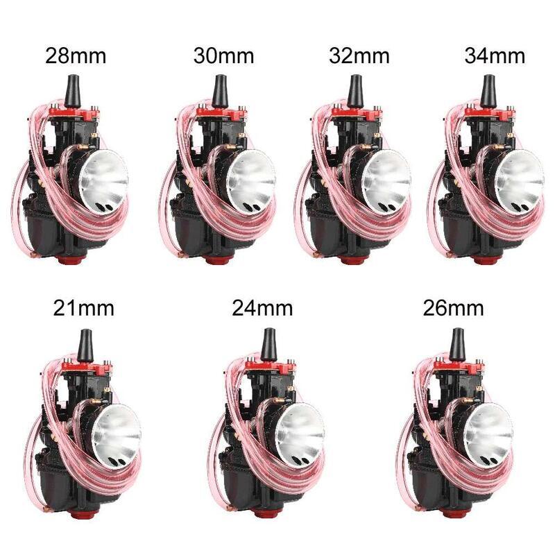 High Performance Universal Modification Motorcycle Carburetor 21mm 24mm 26mm 28mm 30mm 32mm 34mm PWK Power Jet Carburettor Carb 3