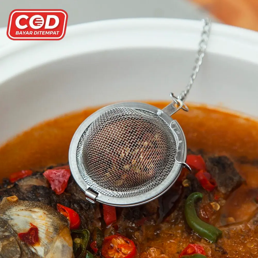 Filter Saringan Teh Reusable Tea Infuser Strainer