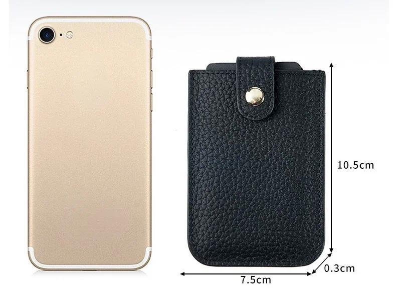 Slim Real Leather Wallet Case Review Trade-offs and Utility — view 1