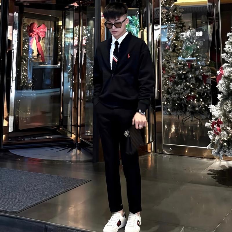 Áo Khoác Bomber Thêu Ngựa Chất Nỉ Dày Dặn Form Siêu Đẹp - Hàng Best Quality Menswear 1