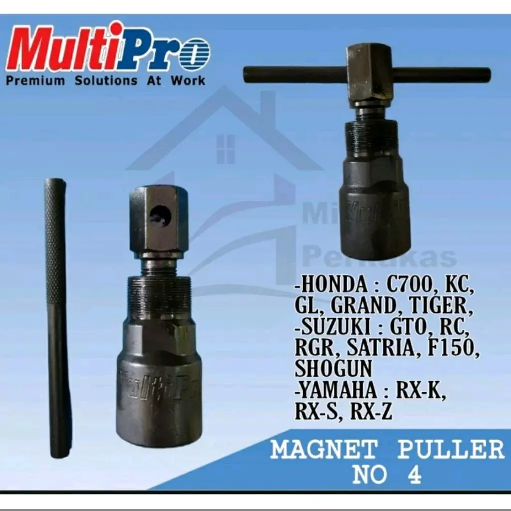 Magnet Puller #4 Multipro Treker Magnet No 4 Grand Tiger Shogun Satria GL RX Honda