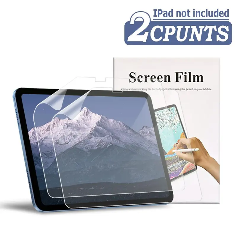 GIROUETTE GIROUETTE HD Soft Film for Galaxy Tab A8 10.5 2021/A 10.1 2019/S8/S8+/S8 Ultra, 2 Counts Invisible Fit Screen Protector, Barely-There Touch Screen Protector 0