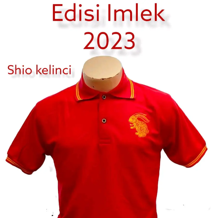Kaos Kerah wangky Jumbo Polo shirt L XL 2XL 3XL 4XL Katun Lakos adem stylish