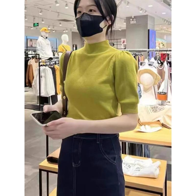Product Introduction of Áo len tay bồng hot hittt T246 cho nữ - Nhung 19