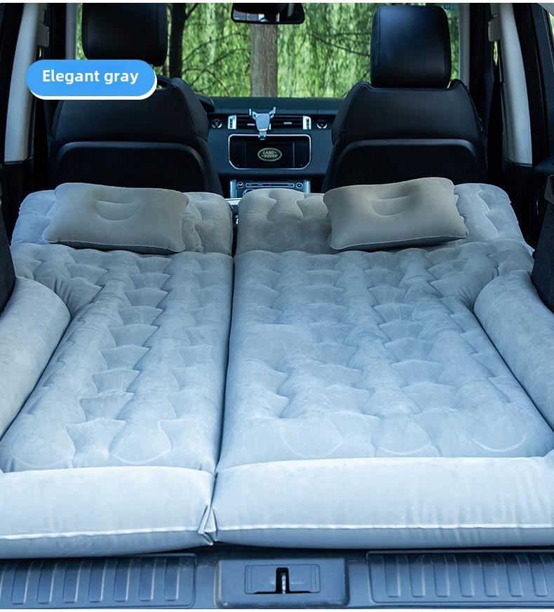 Product Introduction of Off-Road SUV Rear Seat Inflatable Mattress Portable Dual-Use Car Mattress Flocked Multi-Functional Inflatable Mattress 21