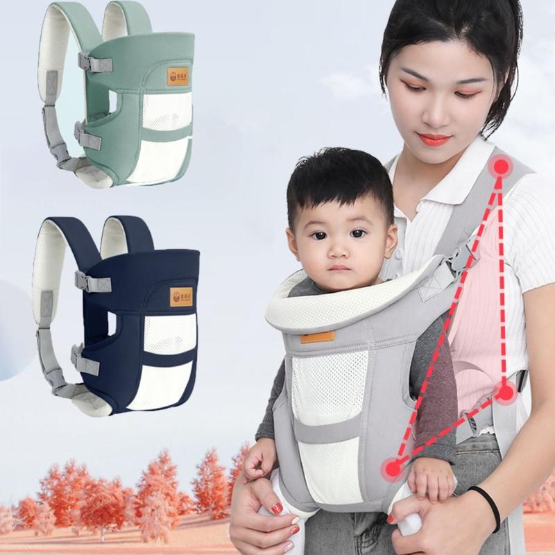 Product Introduction of Supplies Portable Baby Sling Wrap Breathable Labor-saving Toddler Suspenders Hands-free Kids Carrier Belt Baby 11