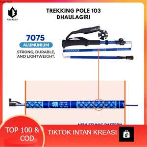 [ BISA COD ] Trekking pole Dhaulagiri Lipat  103 - Tongkat Pendaki - Tongkat Gunung - Tracking Pole
