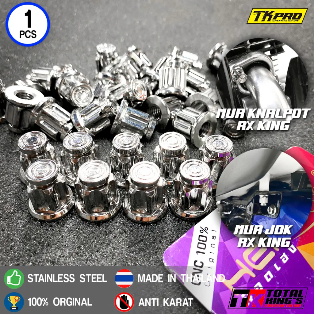 MUR PROBOLT 12 MANISAN DAN FUNGSIONAL MODEL TOPI TERTUTUP (1Pcs/SATUAN)