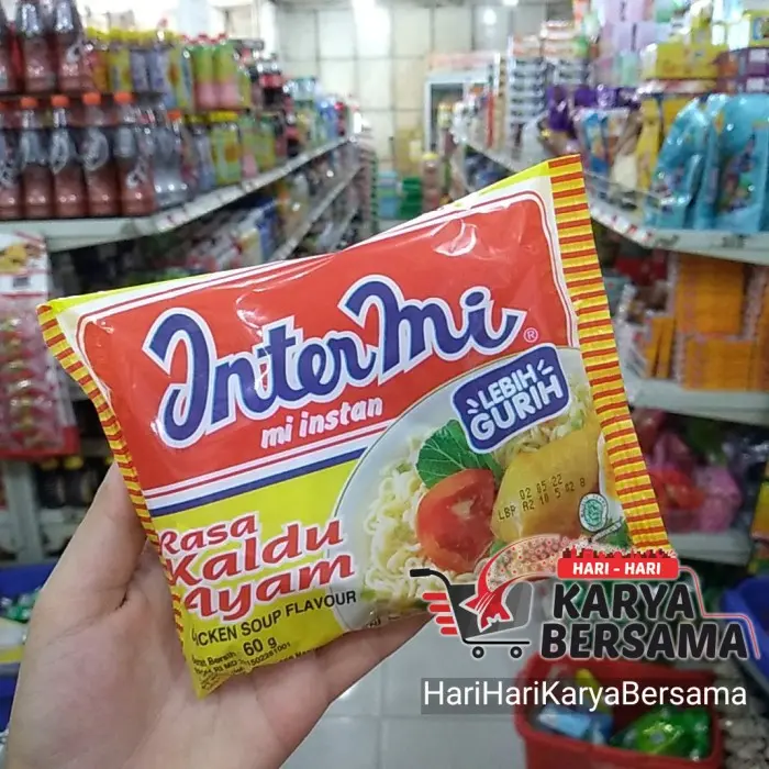 INTERMI MIE INSTAN RASA KALDU AYAM 60GR 1