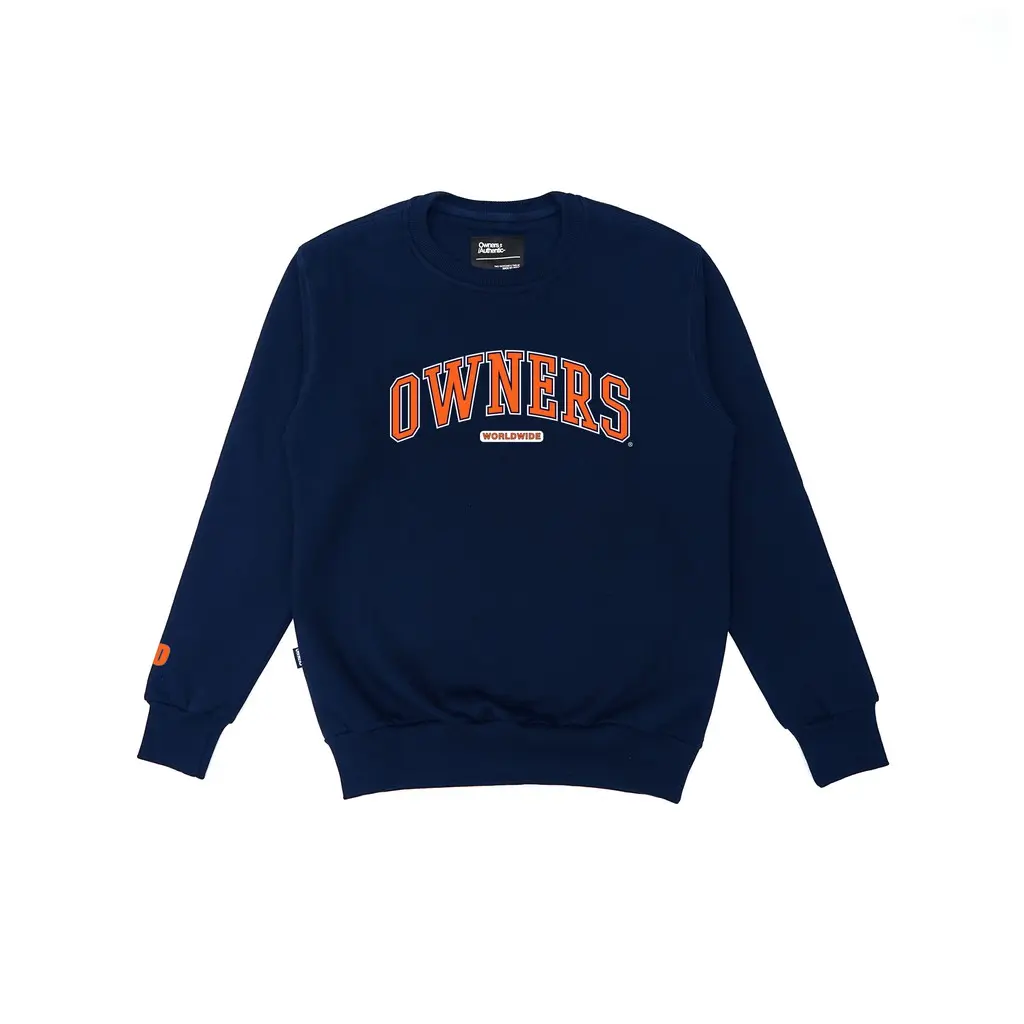 Owners Crewneck - Aries Navy