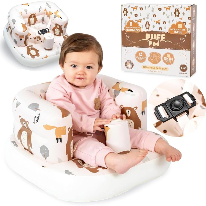 Puff Pod Premium Inflatable Baby Seat with Built-in Pump \u2013 Baby ...